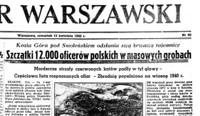mord w katyniu