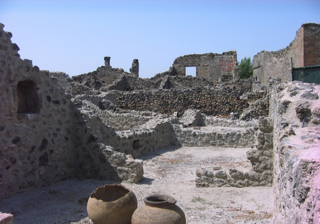 pompeje ruiny