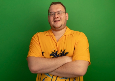 Wzory na męskich ubraniach plus size