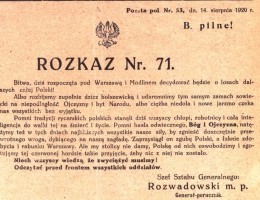 bitwa warszawska 1920